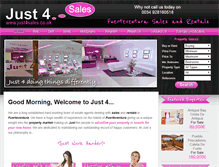 Tablet Screenshot of just4sales.co.uk